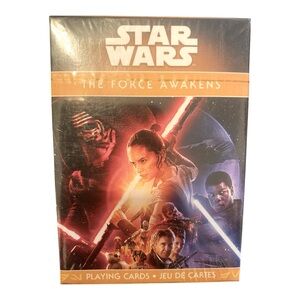Star Wars The Force Awakens playing cards- NEW and sealed.